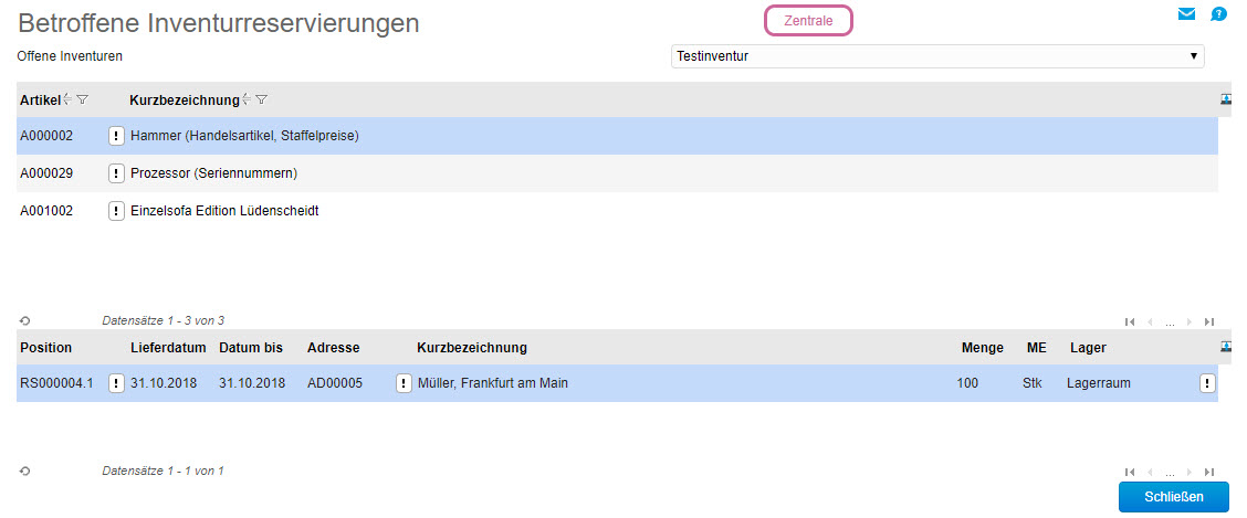 Betroffene Inventurreservierungen 0