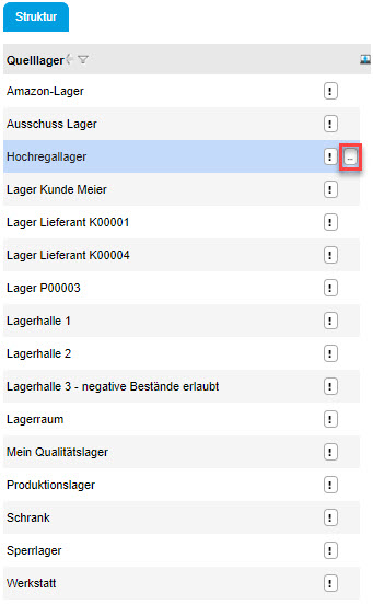 Lagerschnellumbuchung 2
