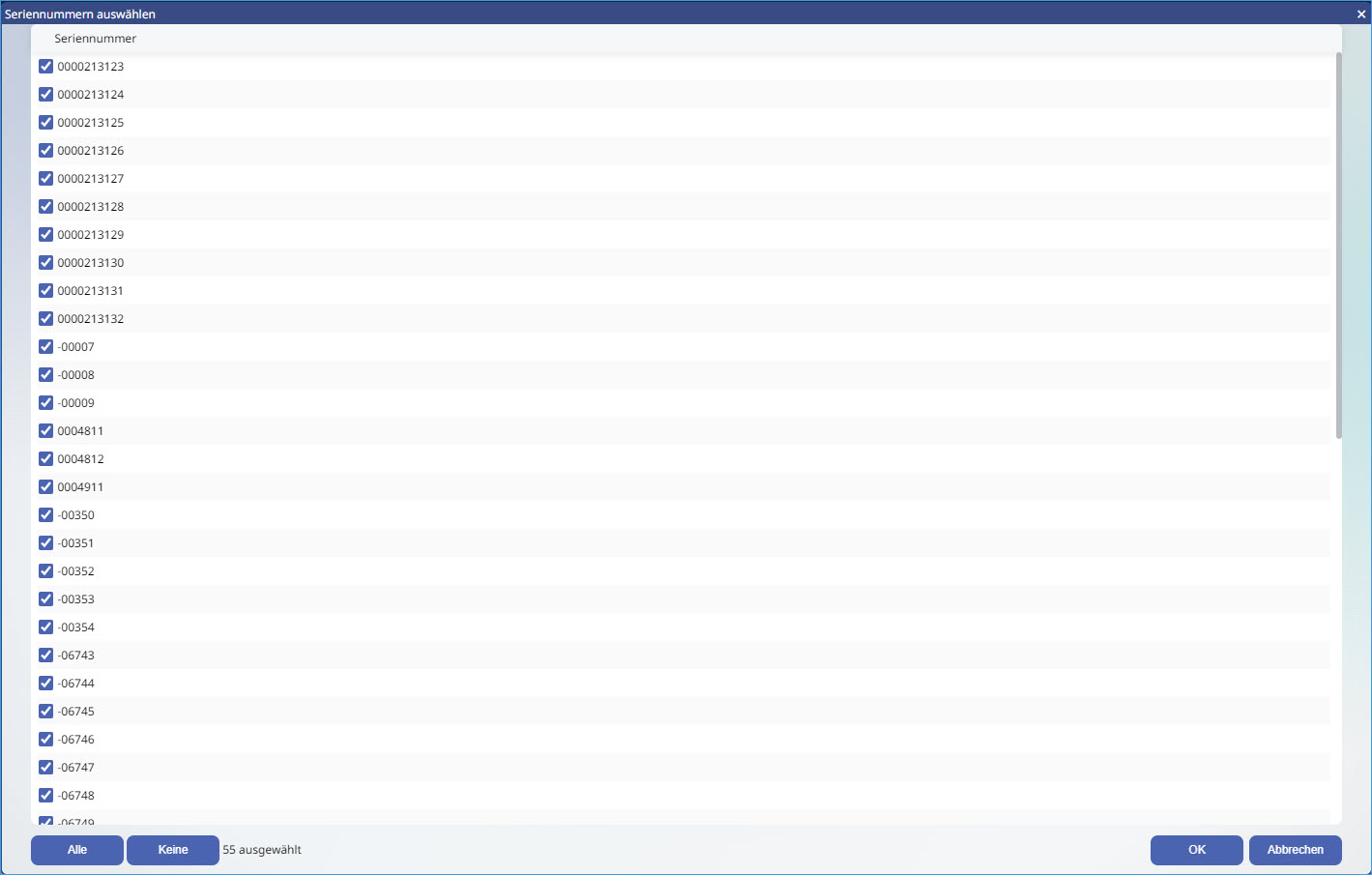 Lagerschnellumbuchung 11