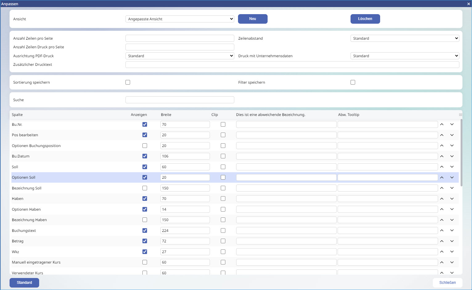 Die Buchungserfassung 22