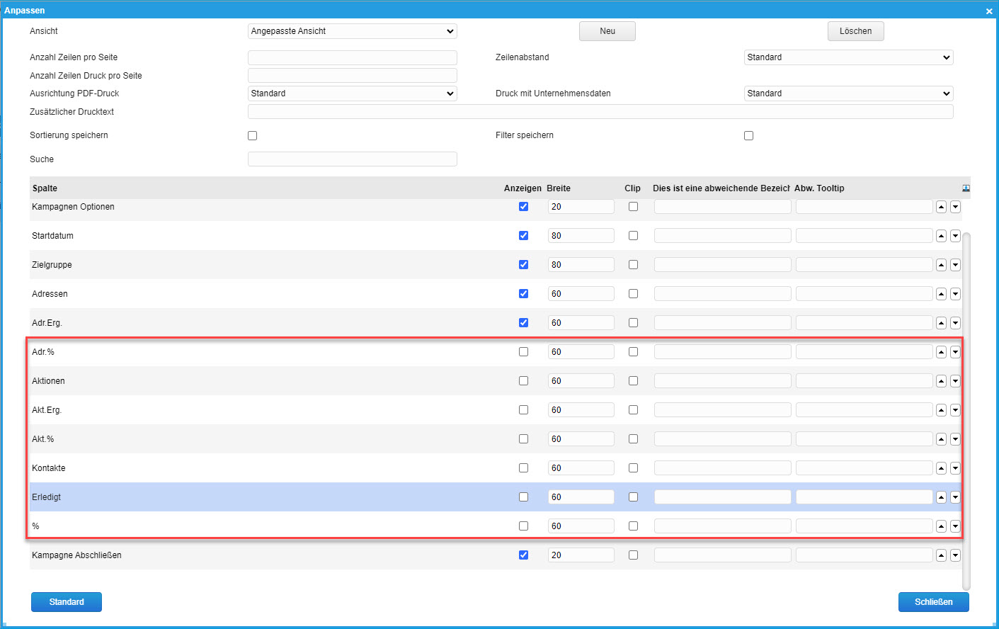 Kampagnen-Manager 16