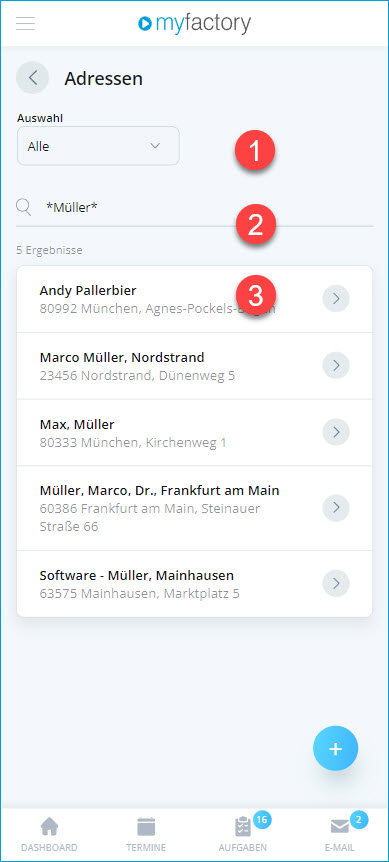 Adressen 1