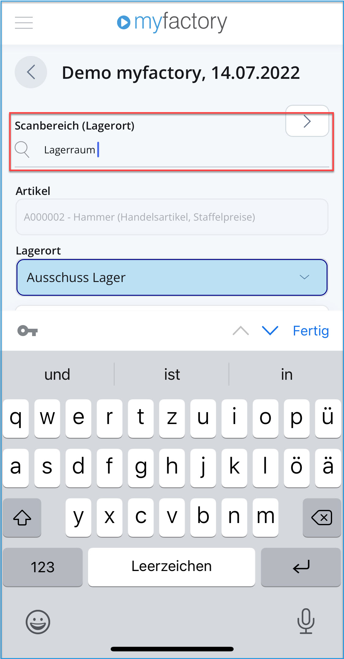 Schnellinventur 3