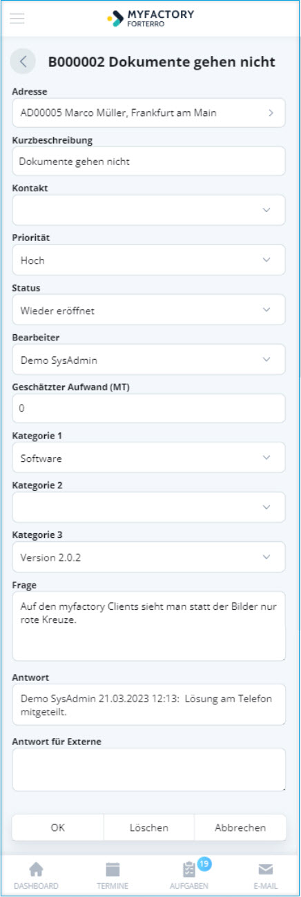 (Mobile) Supportfälle 5