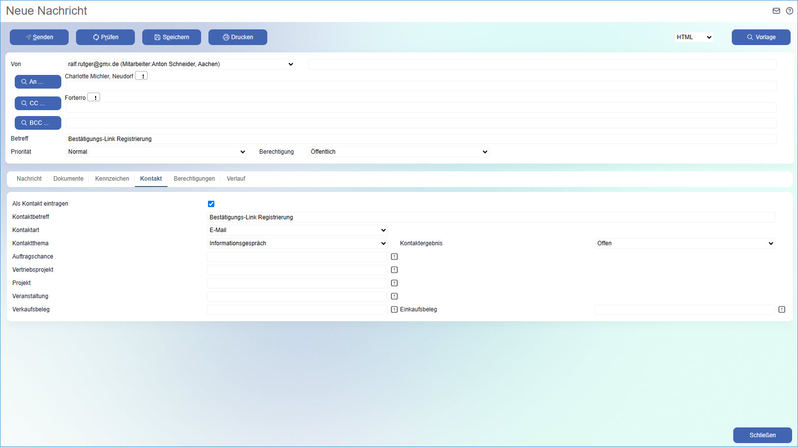 Nachrichten-Editor 10