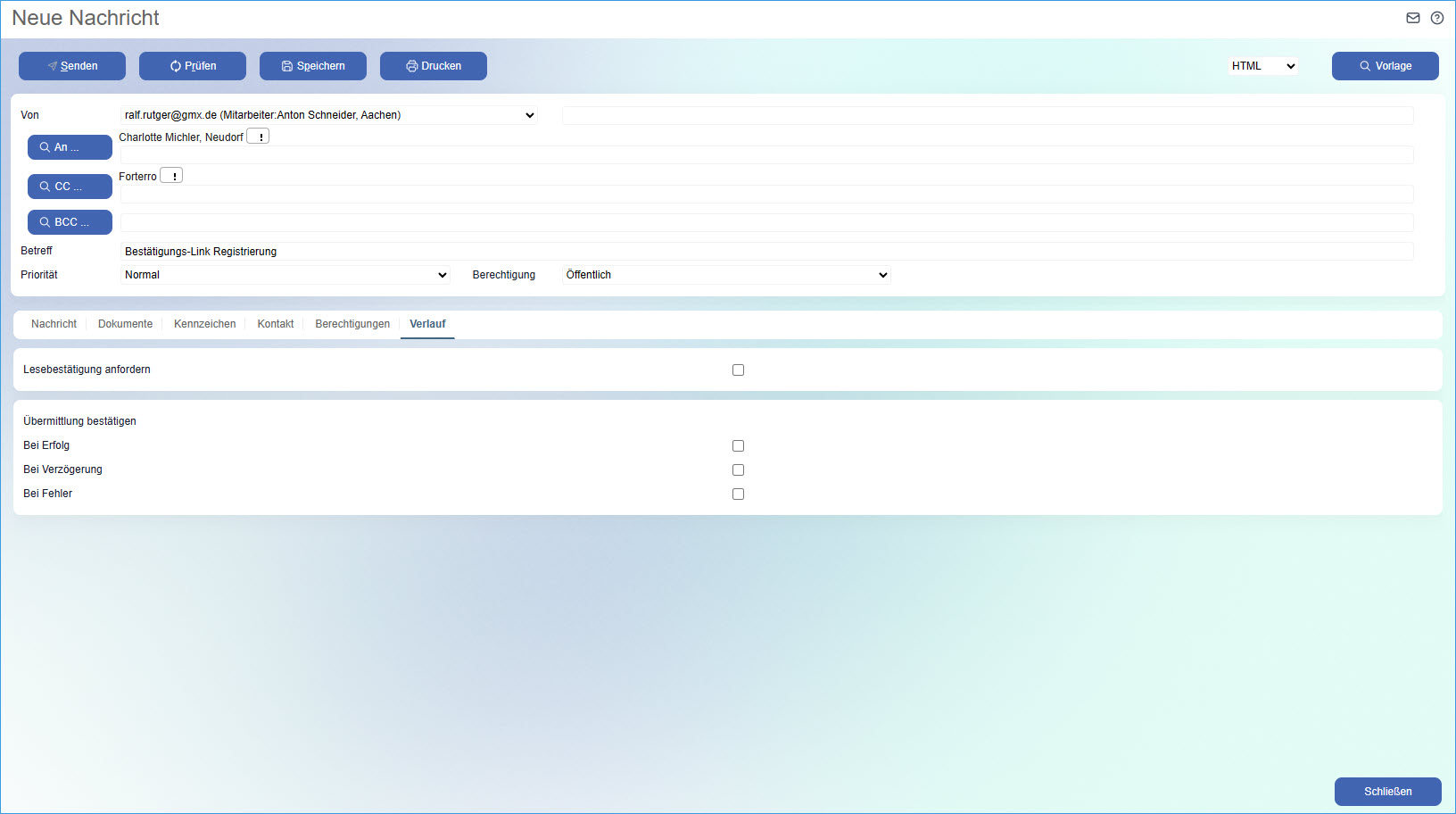 Nachrichten-Editor 12