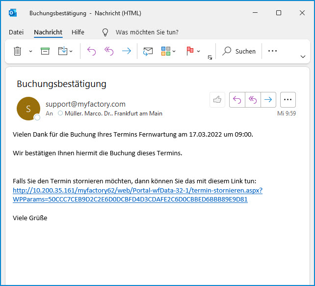 Digitalisierungstemplate: Öffentliche Terminangebote (Webportal) 19
