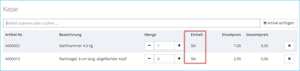 Myfactory.POS: Die Kasse konfigurieren 17