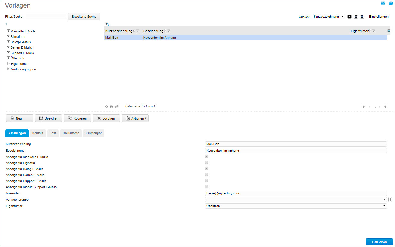 Myfactory.POS: Die Kasse nutzen 14