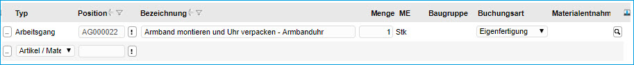 Stücklisten 1