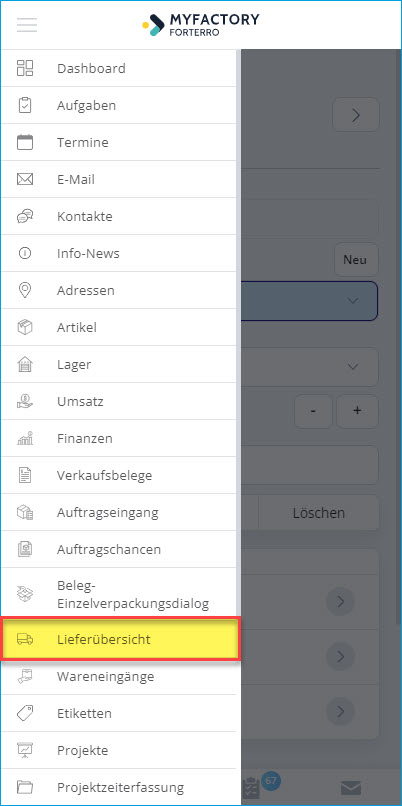 Lieferübersicht 0