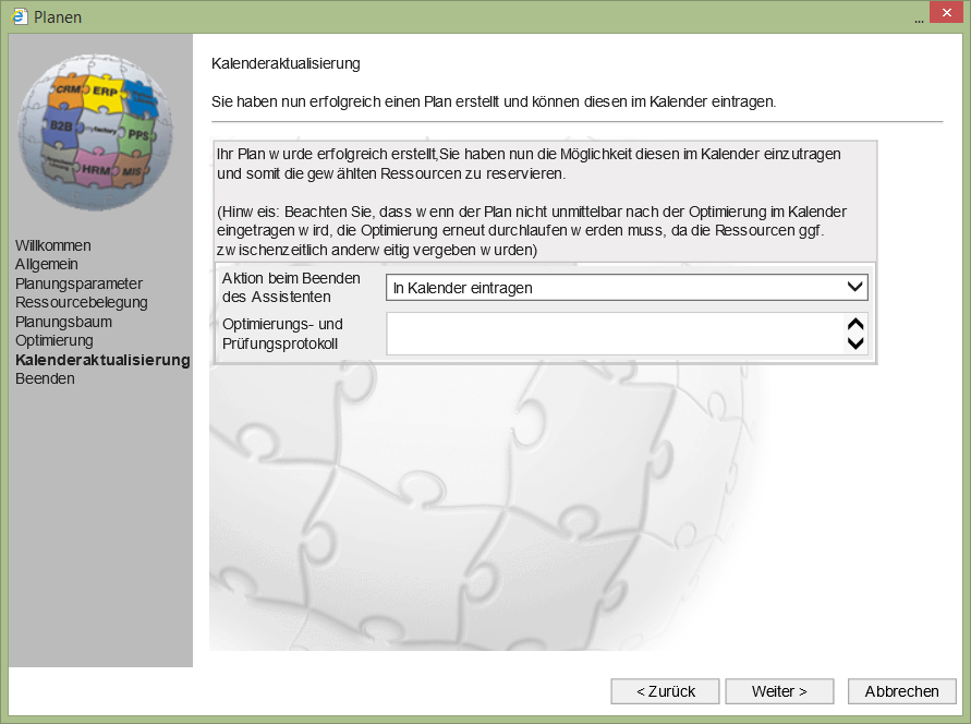 Planungsassistent 6