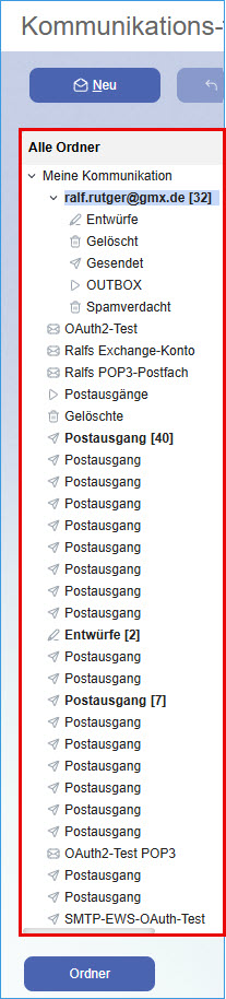 E-Mail-Posteingang und -Ausgang konfigurieren 13