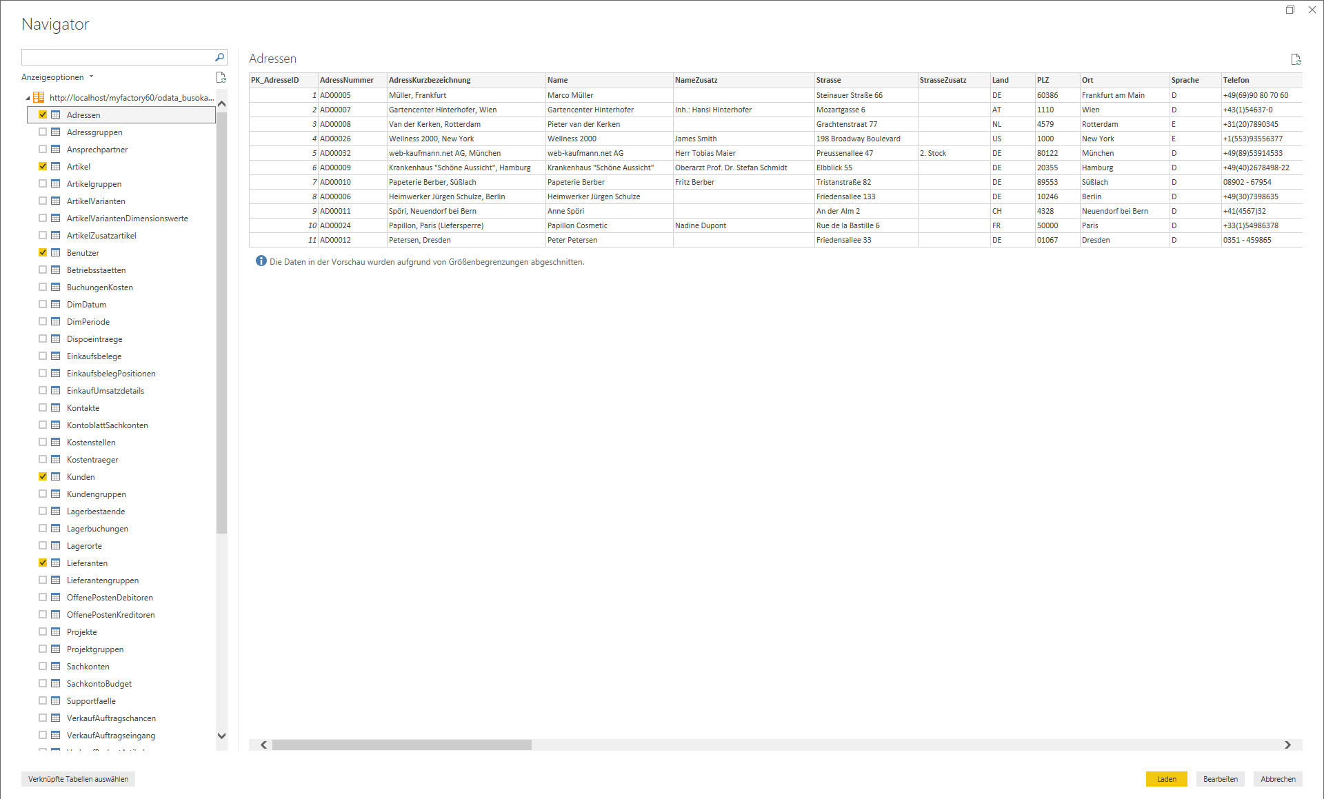 Myfactory als Datenquelle: Die REST API für die Microsoft PowerBI-Auswertung nutzen 6