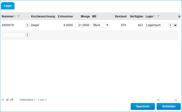 Produktionsauftrag bearbeiten 33