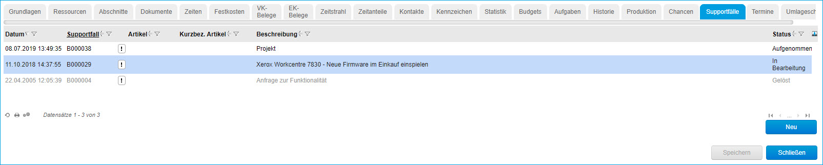 Projekte 21