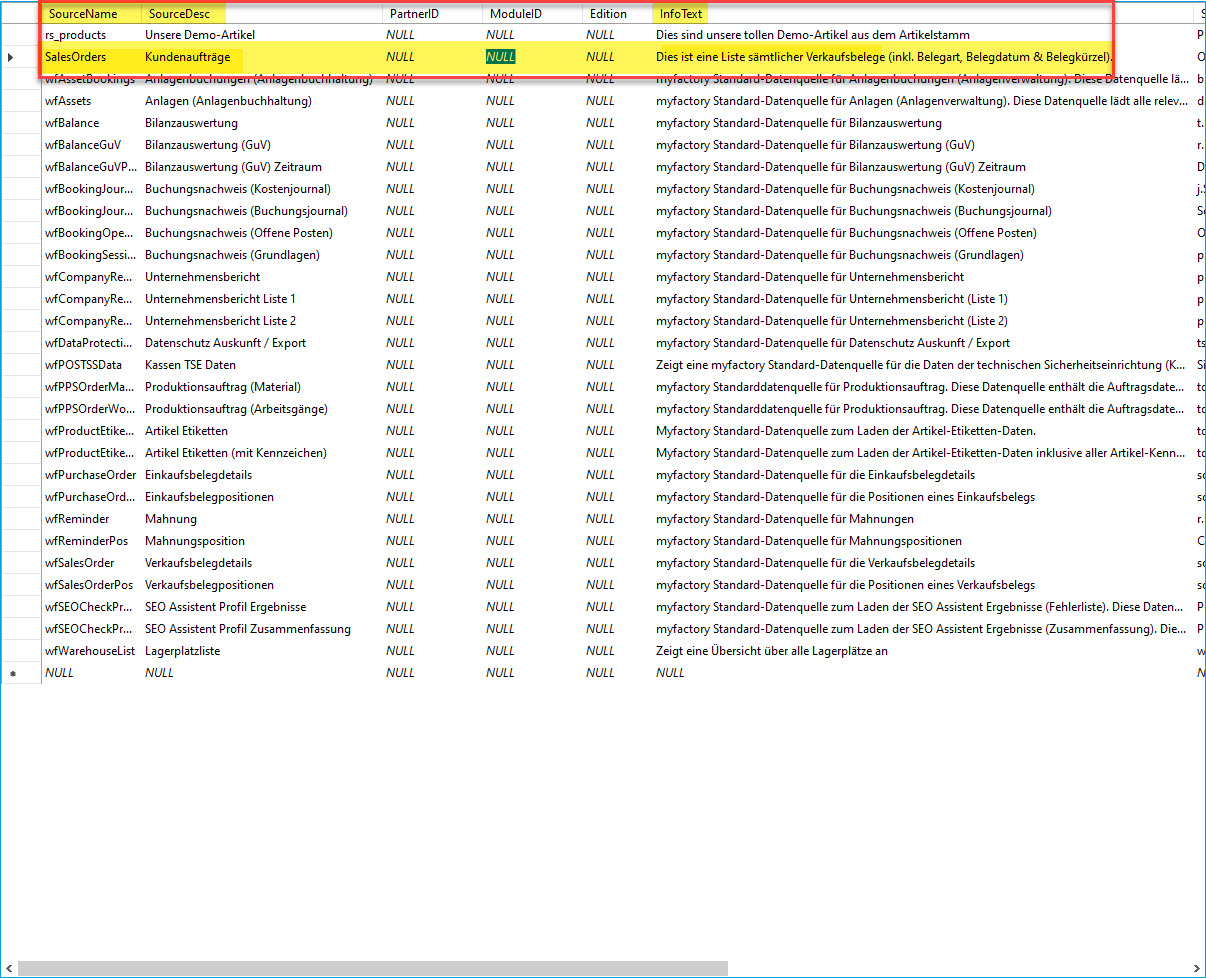 Eigene SQL-Datenquelle erstellen 1