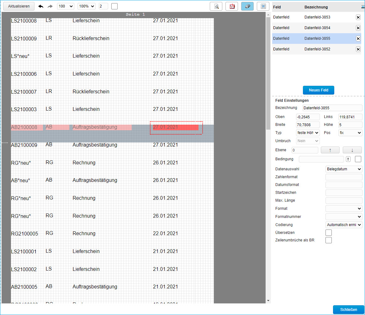 SQL-Datenquellen einschränken 3