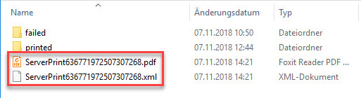 Serverdruck-Dienst 8