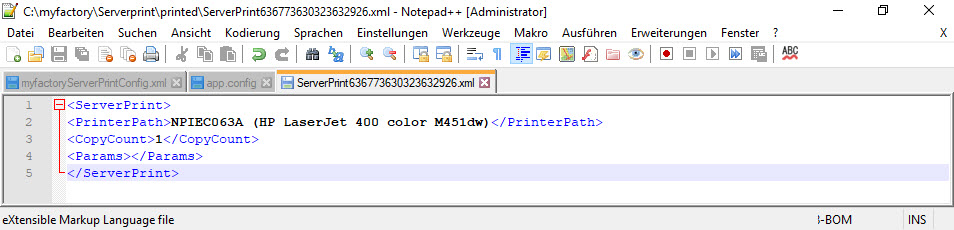 Serverdruck-Dienst 7