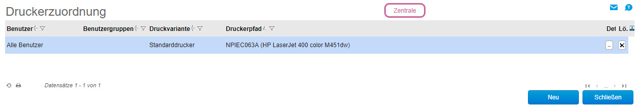 Serverdruck-Dienst 5
