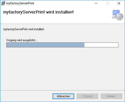 Serverdruck-Dienst 0