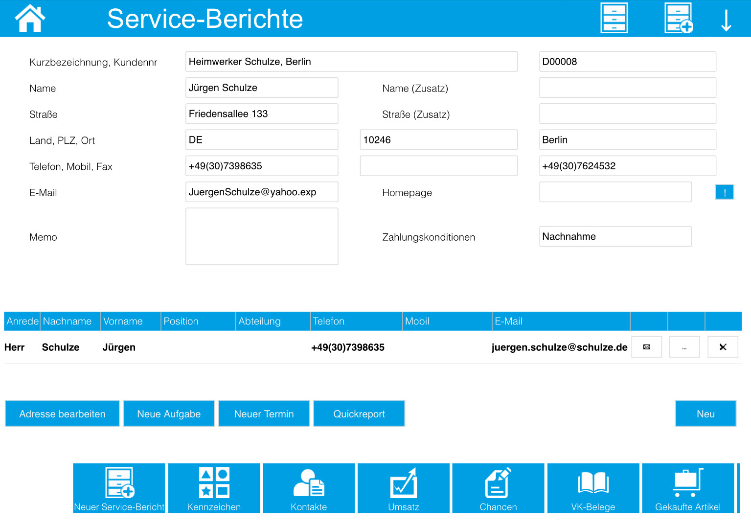 Service-Berichte 9