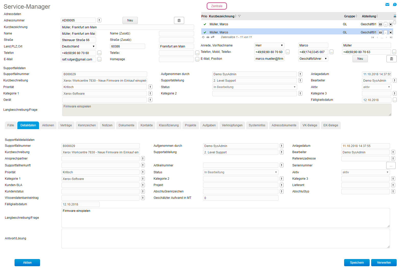 Service-Manager 3