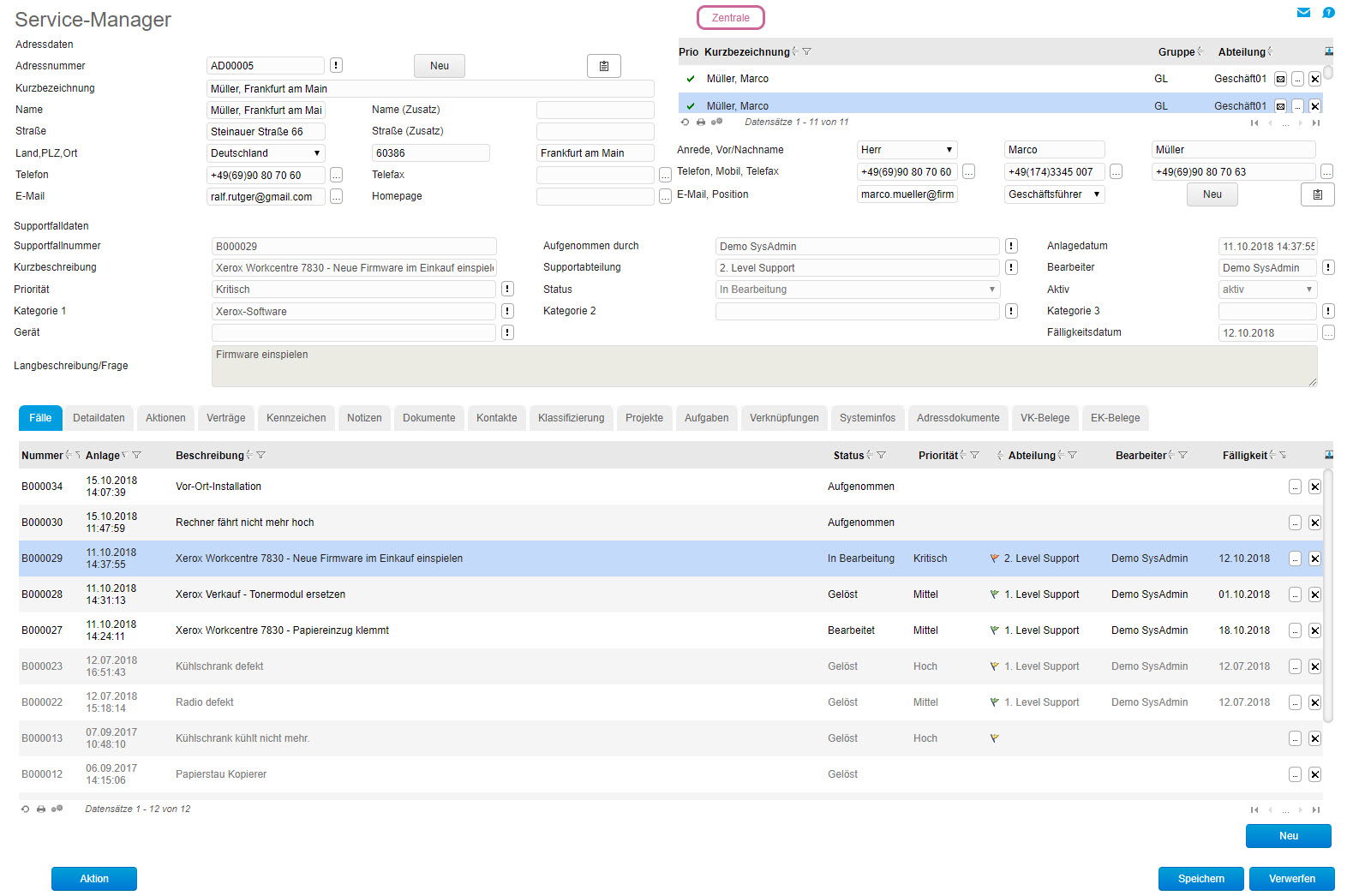Service-Manager 2