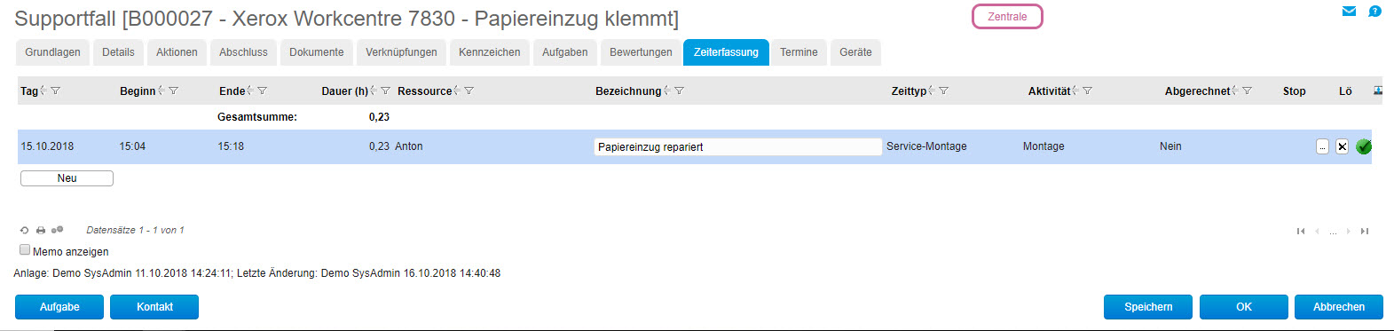 Service-Manager 12