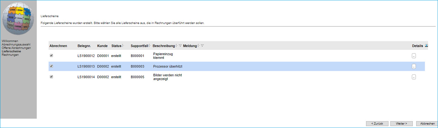 Zeitabrechnung 5