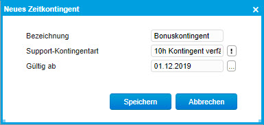 Zeitkontingente 3