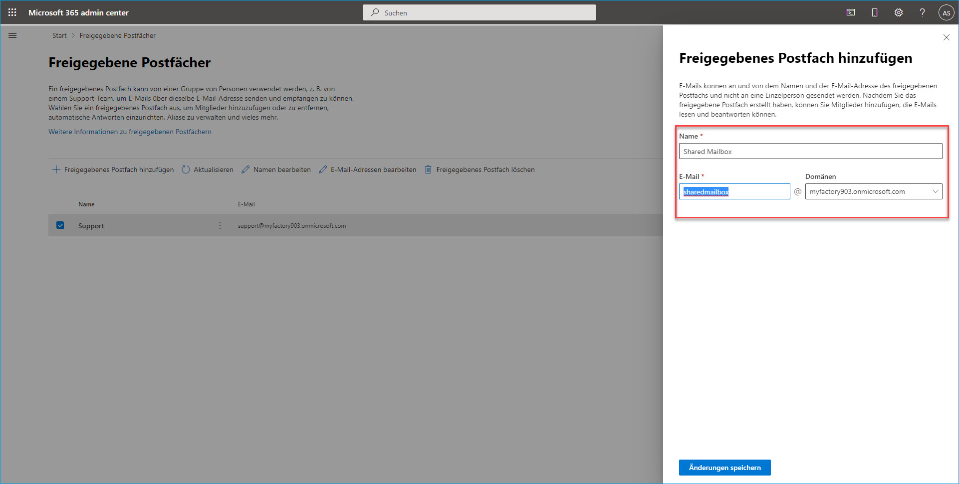 IMAP-Shared Mailbox mit OAuth 2.0 einrichten 3