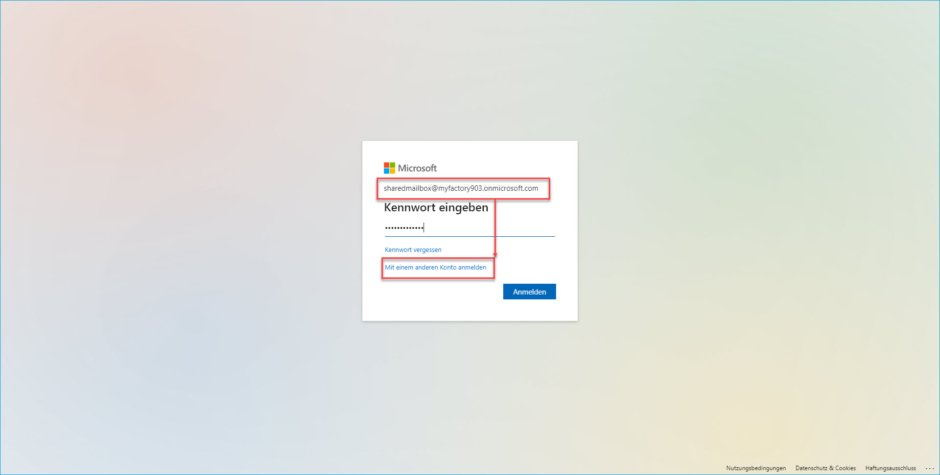 IMAP-Shared Mailbox mit OAuth 2.0 einrichten 11
