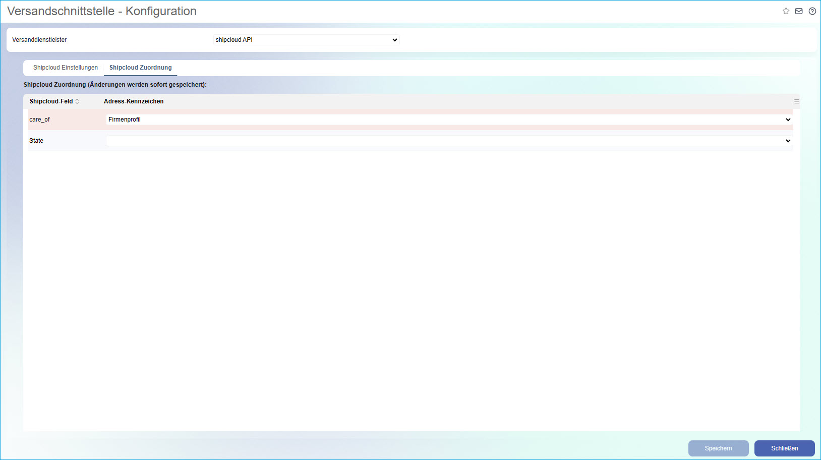 shipcloud-API 5