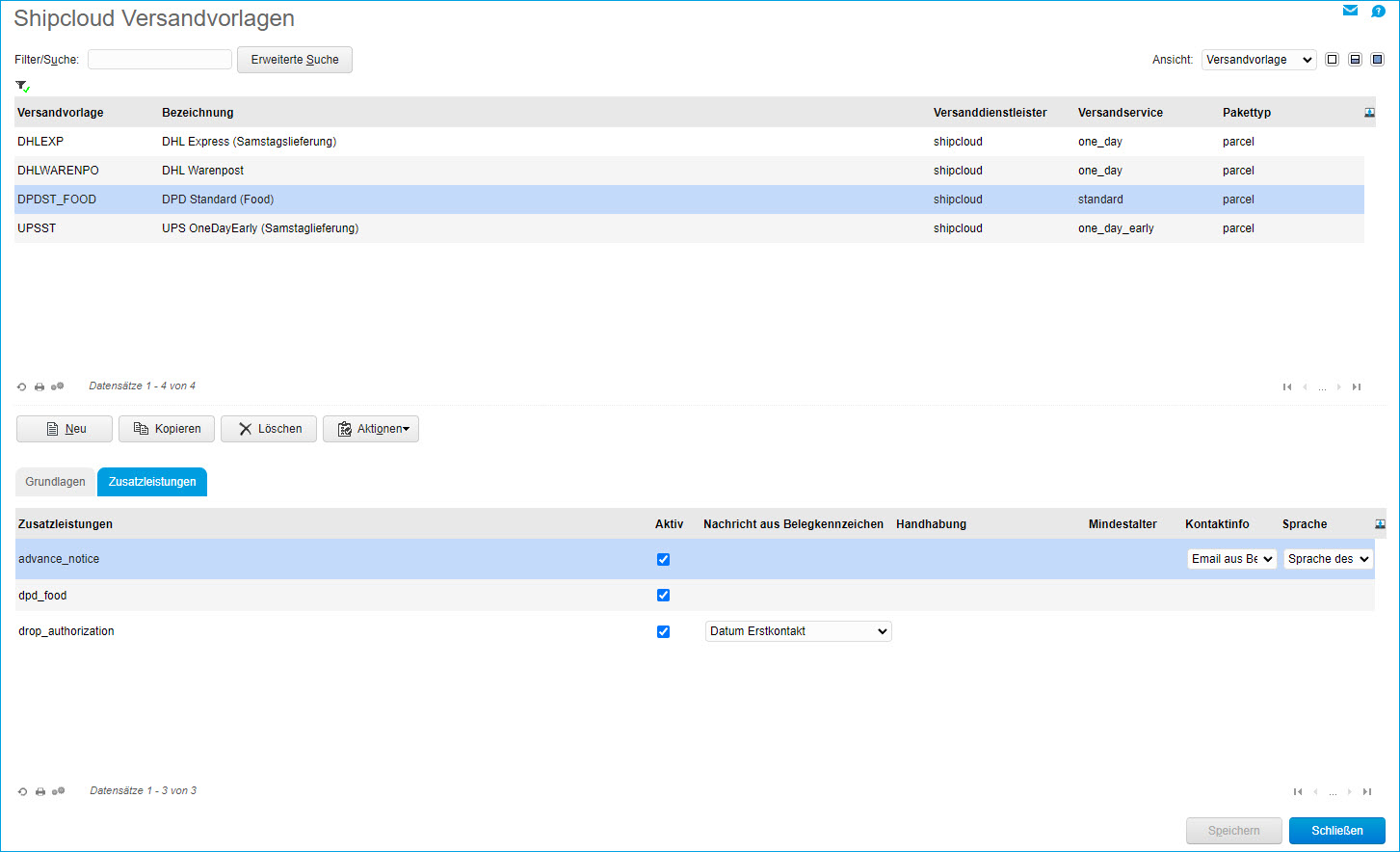 shipcloud-API 7