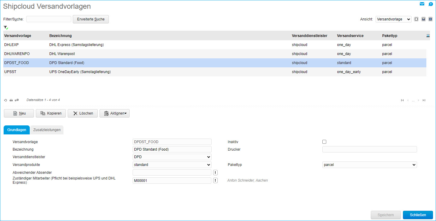 shipcloud-API 6