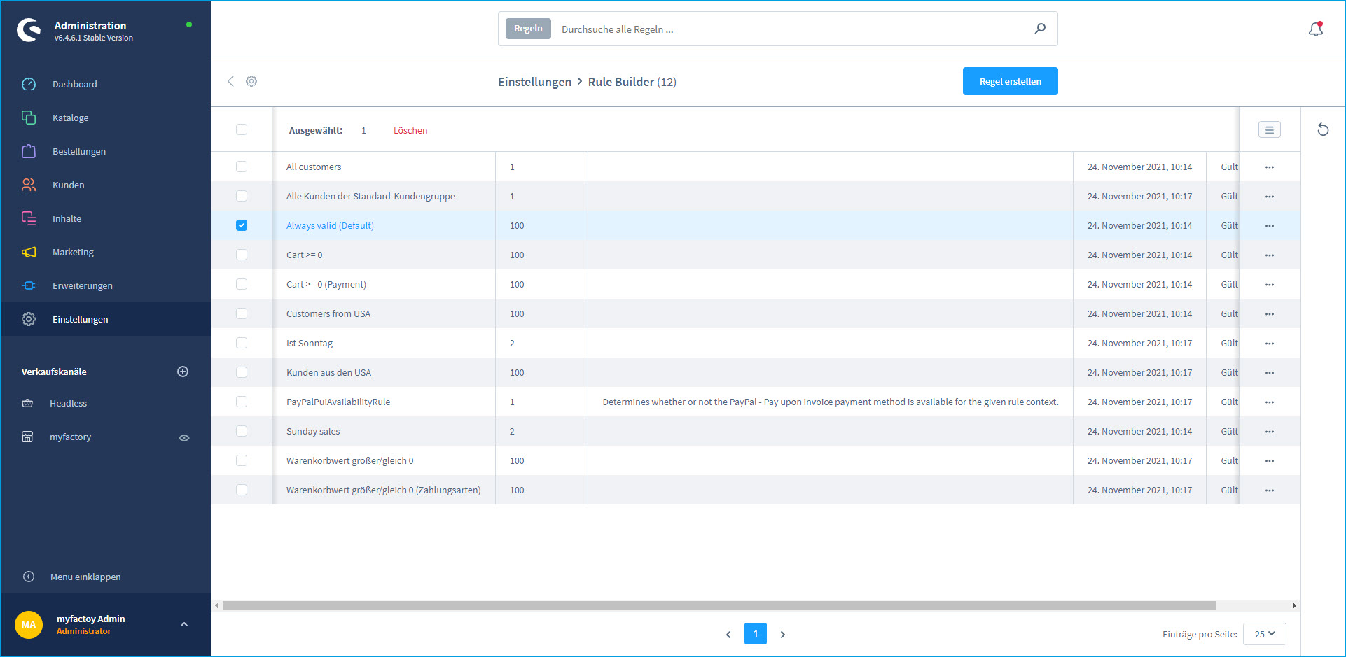 Shopware-Schnittstelle 6.x 40