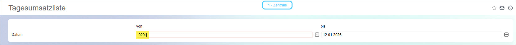 Tastatur-Shortcuts in der Myfactory 7