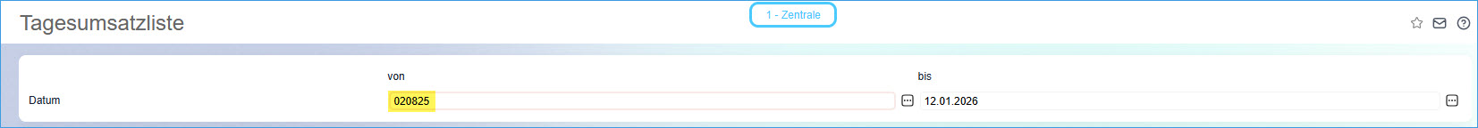 Tastatur-Shortcuts in der Myfactory 8