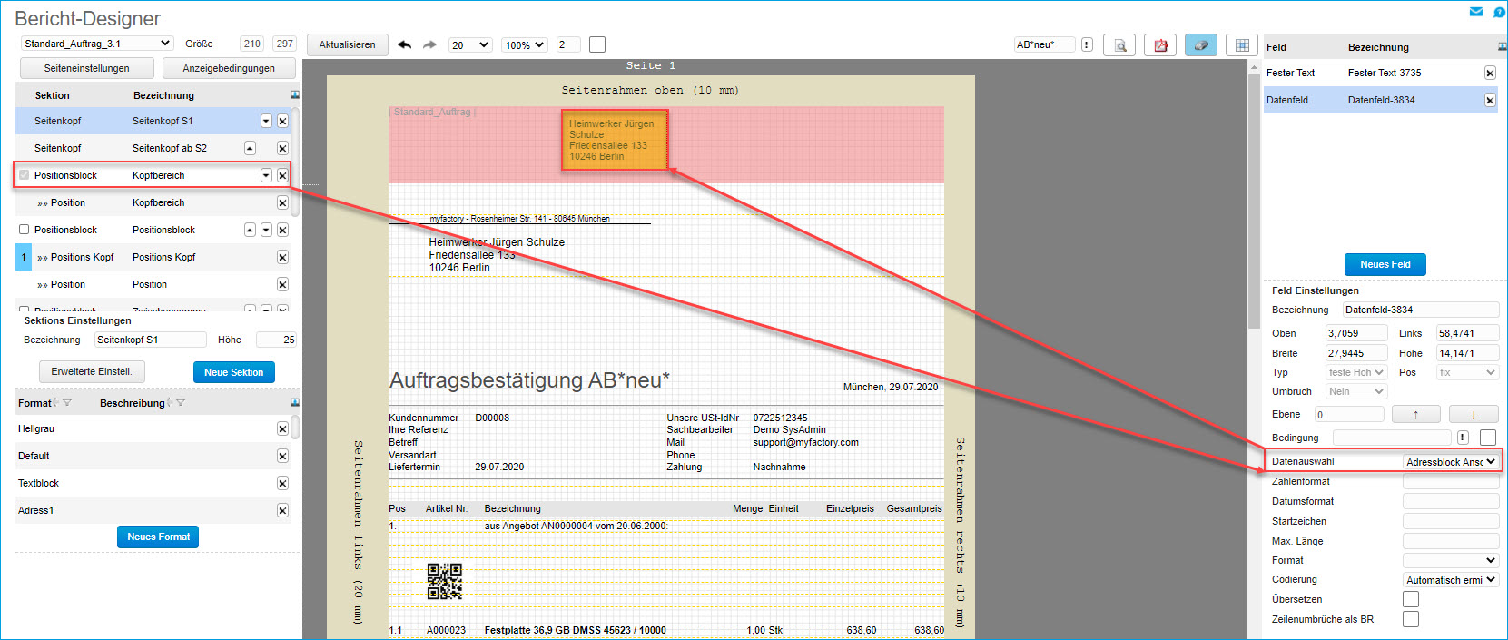 Grundsätzlicher Aufbau der Smart Reports und des Bericht-Designers 27