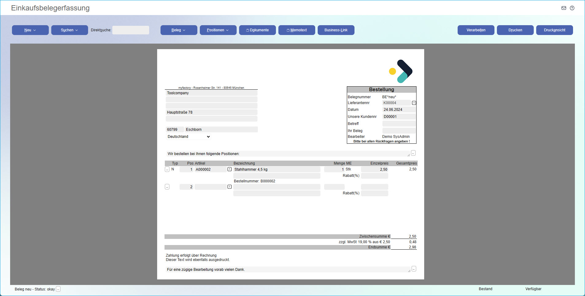 Schaltfläche Aktionen 7