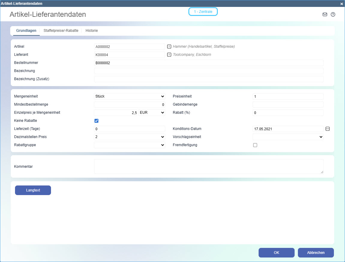 Schaltfläche Daten 8