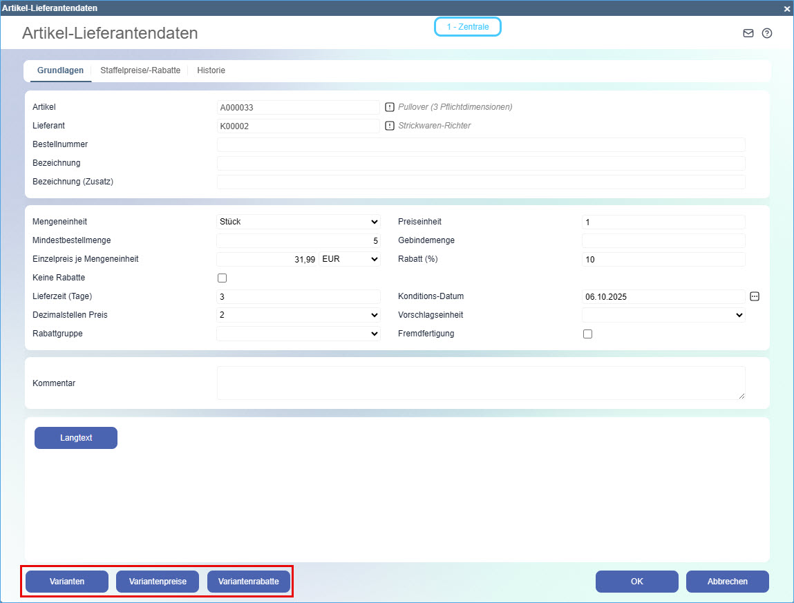 Schaltfläche Daten 12