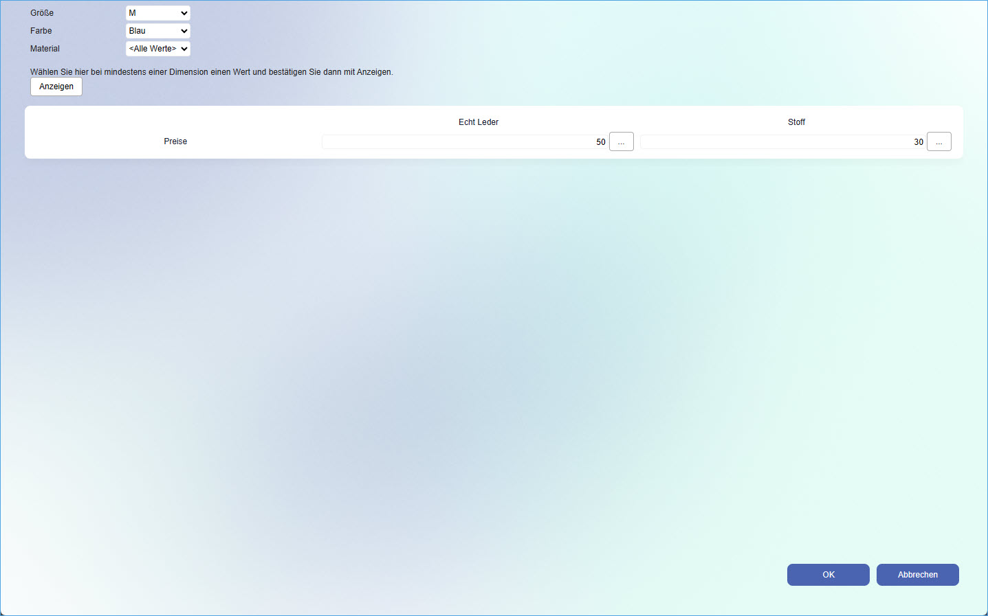 Schaltfläche Daten 13