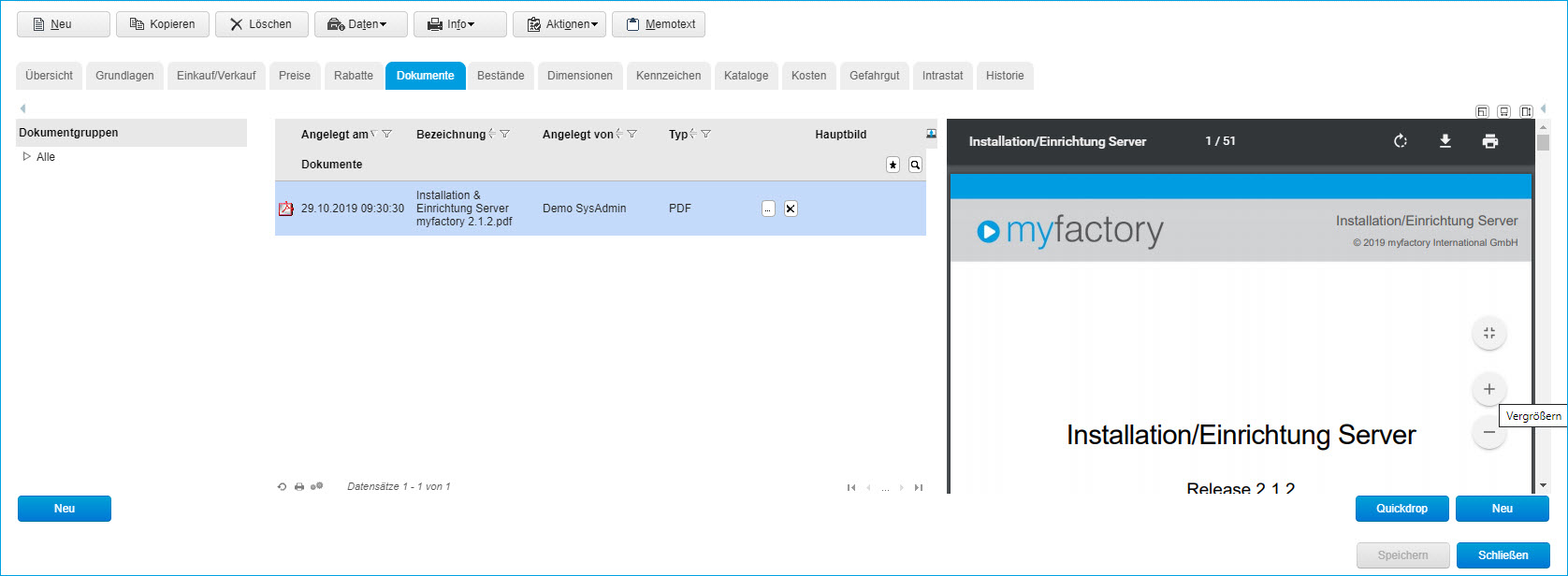 Register Dokumente 3