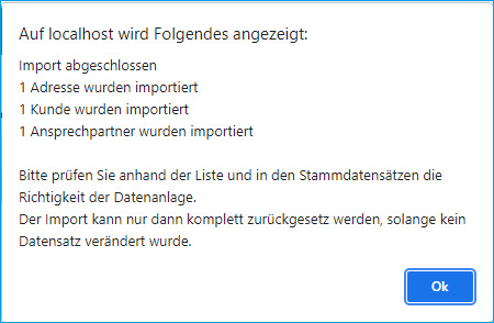 Adressen-Schnellimport 2