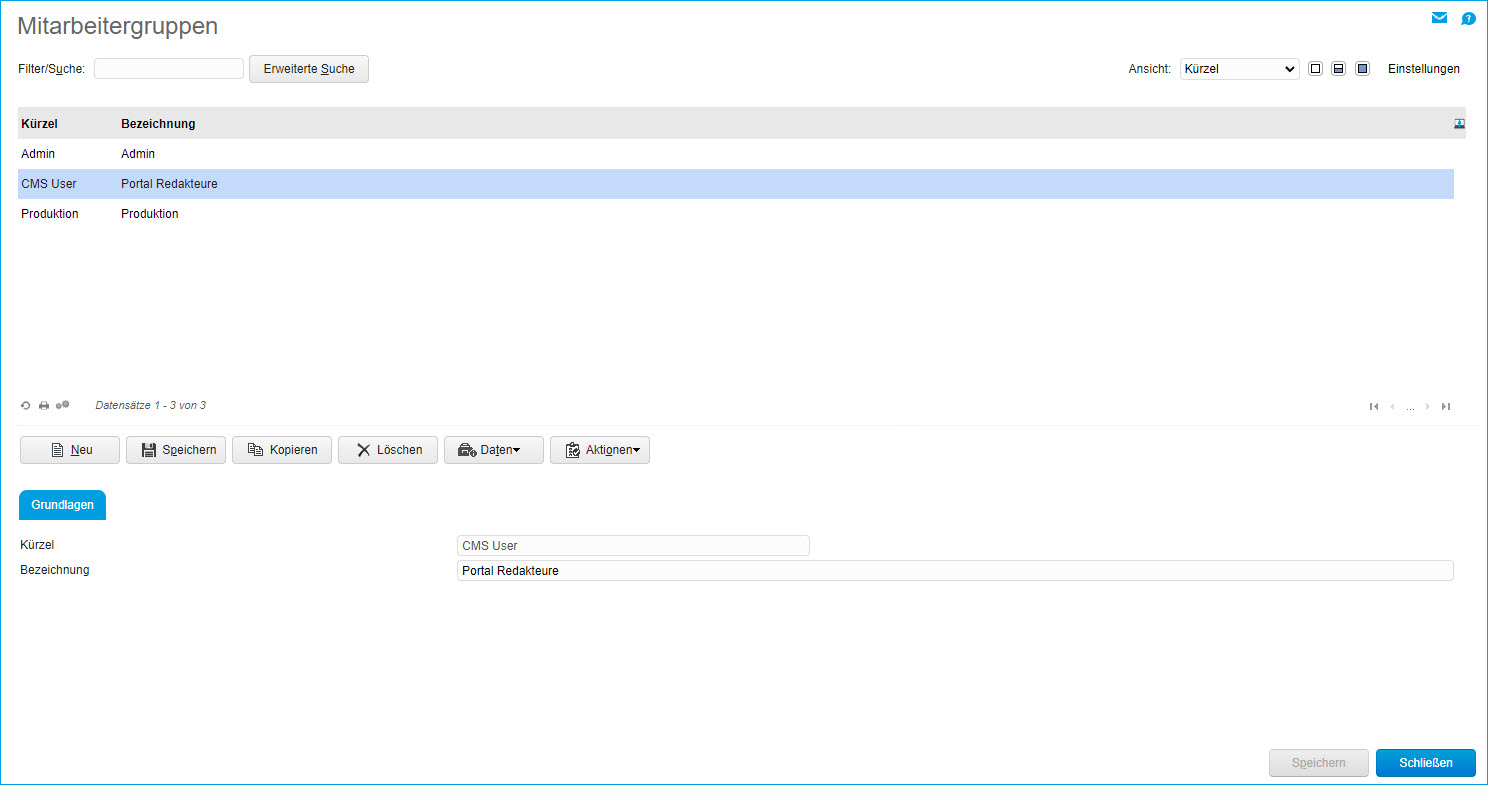 Mitarbeitergruppen 0