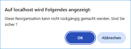 Statistikreorganisation 1