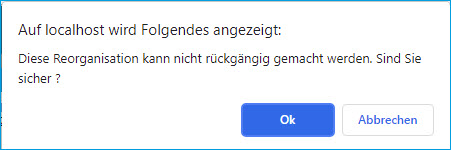 Statistikreorganisation 1